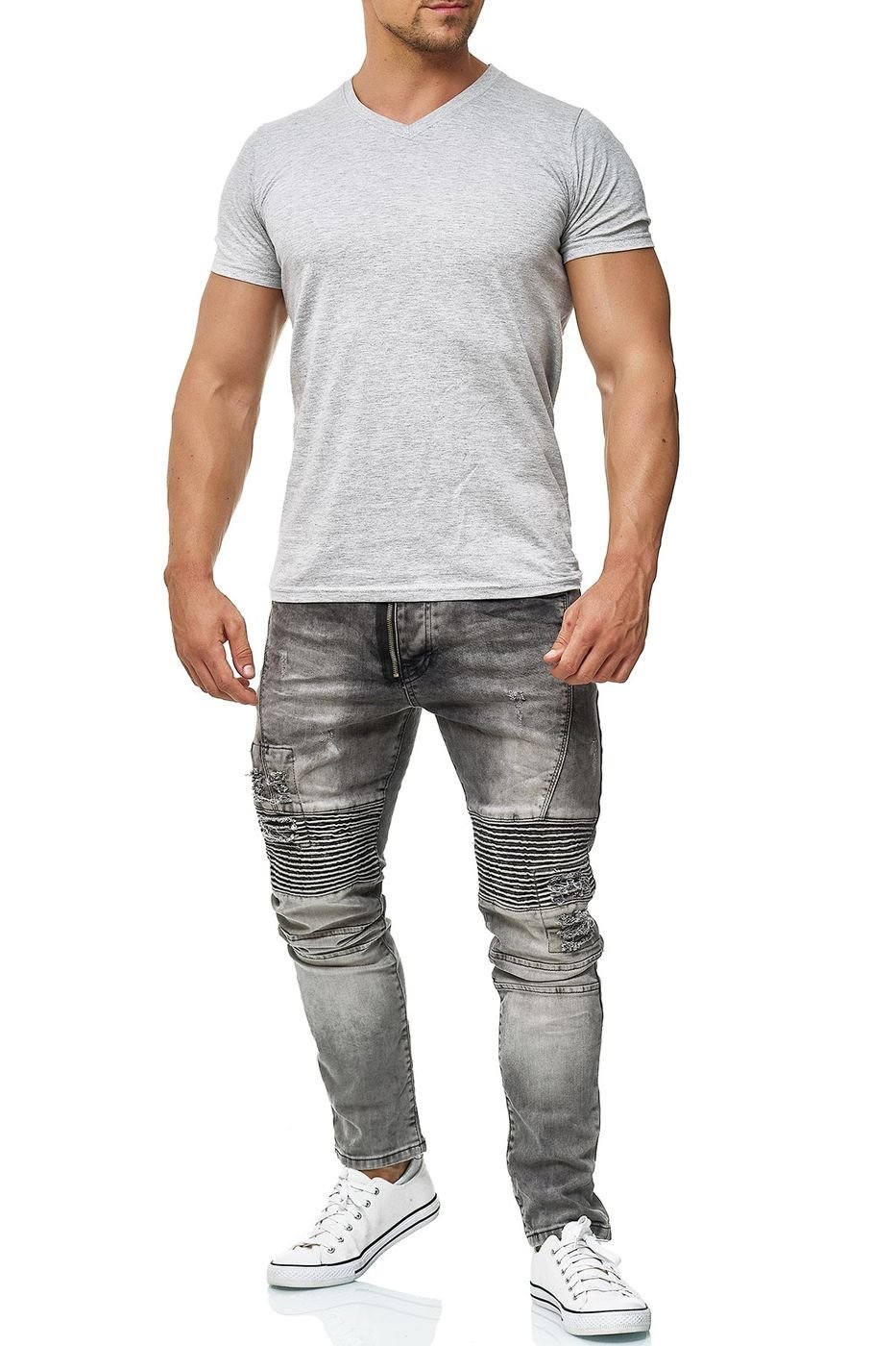 Herren V-Neck Shirt