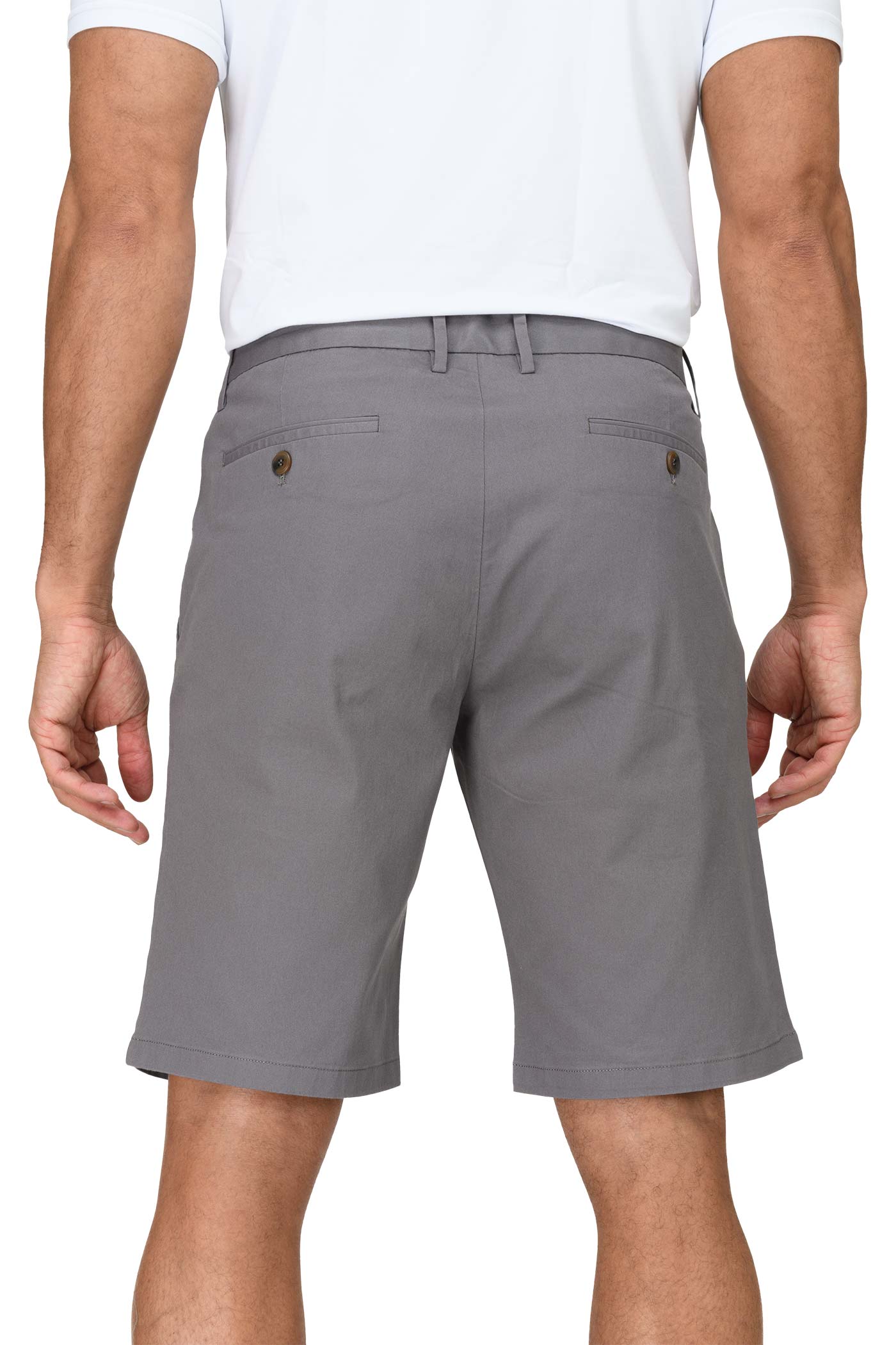 Herren Shorts für die Arbeit und Freizeit elegant in Anthrazit