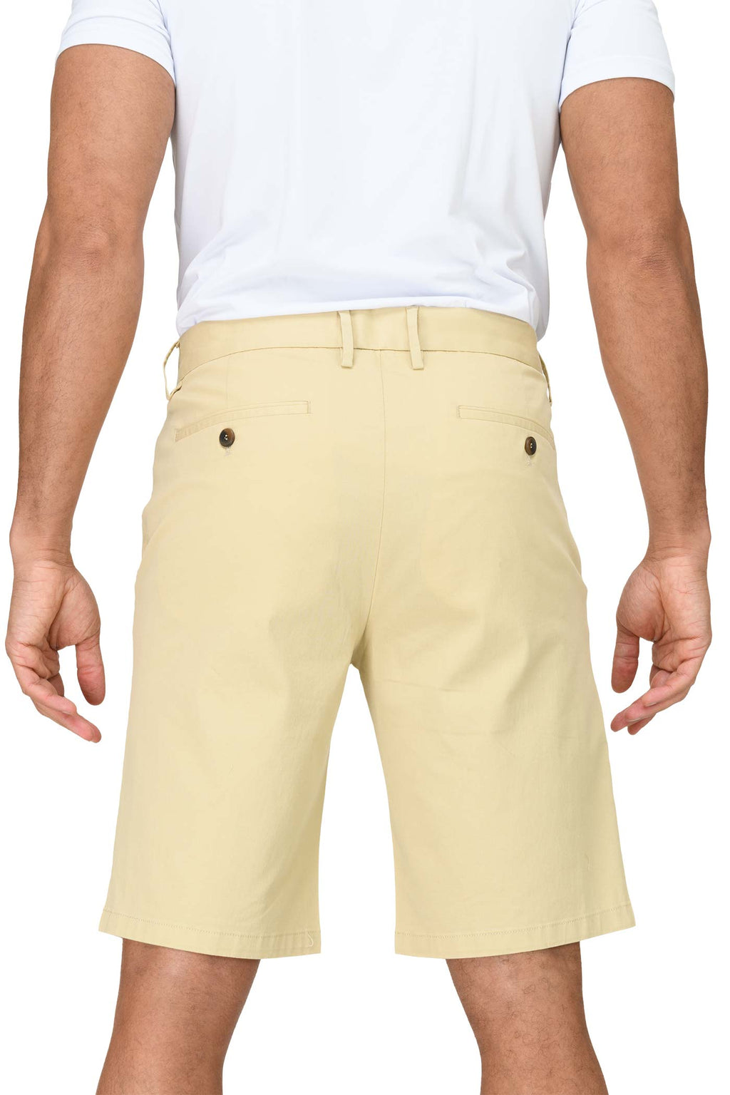 Herren Shorts für die Arbeit und Freizeit elegant in Beige