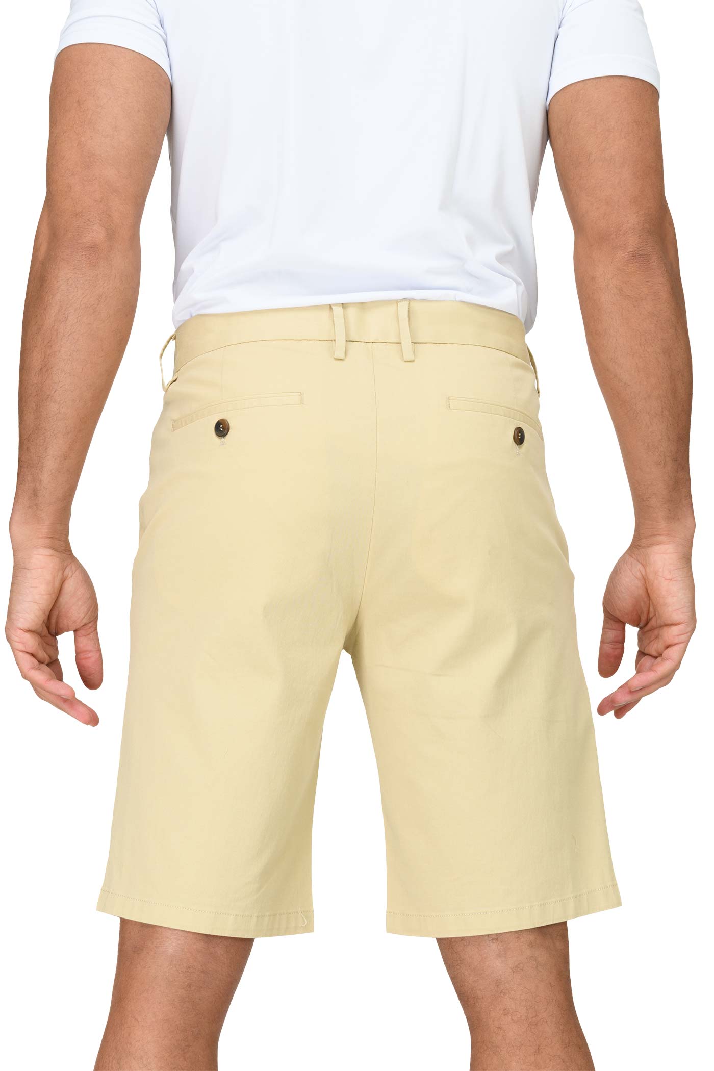 Herren Shorts für die Arbeit und Freizeit elegant in Beige