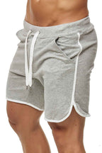 Herren Sportshorts mit Taschen in Grau