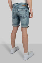 Herren kurze Jeans Hose Bermuda, Haka