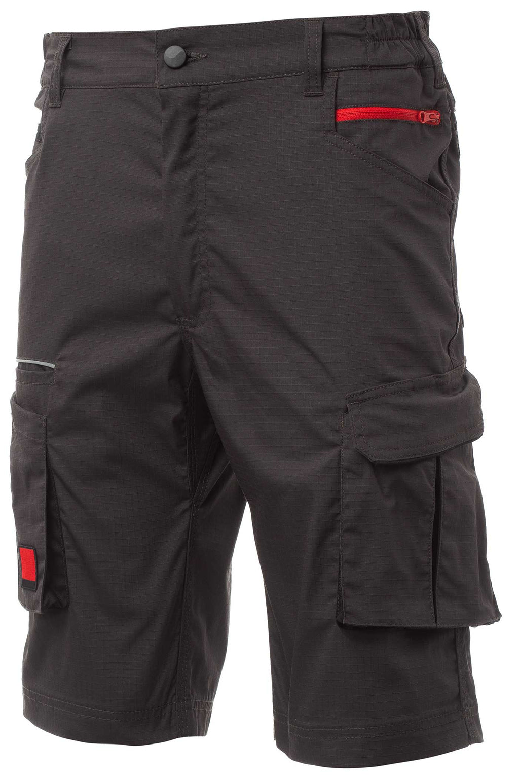 Herren kurze Arbeitshose Shorts mit multifunktionalen Taschen in Anthrazit