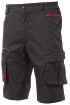 Herren kurze Arbeitshose Shorts mit multifunktionalen Taschen in Anthrazit