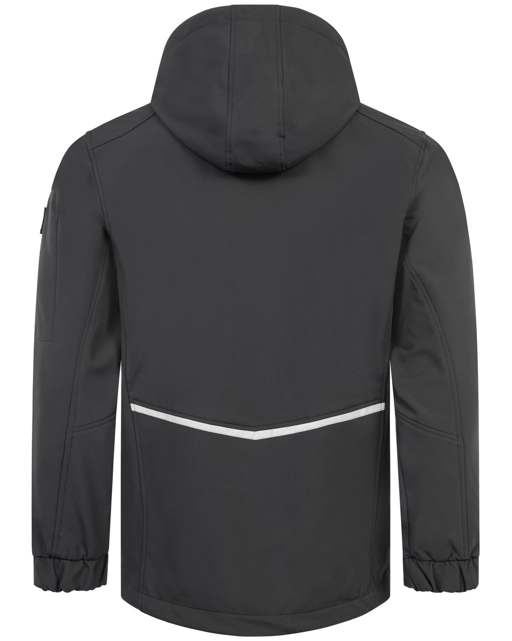 Herren leichte Softshelljacke mit Stehkragen & abnehmbarer Kapuze Creek LIT