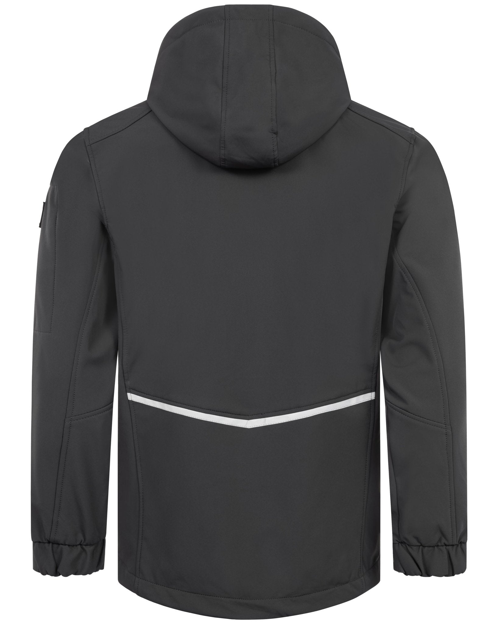 Herren leichte Softshelljacke mit Stehkragen & abnehmbarer Kapuze Creek LIT