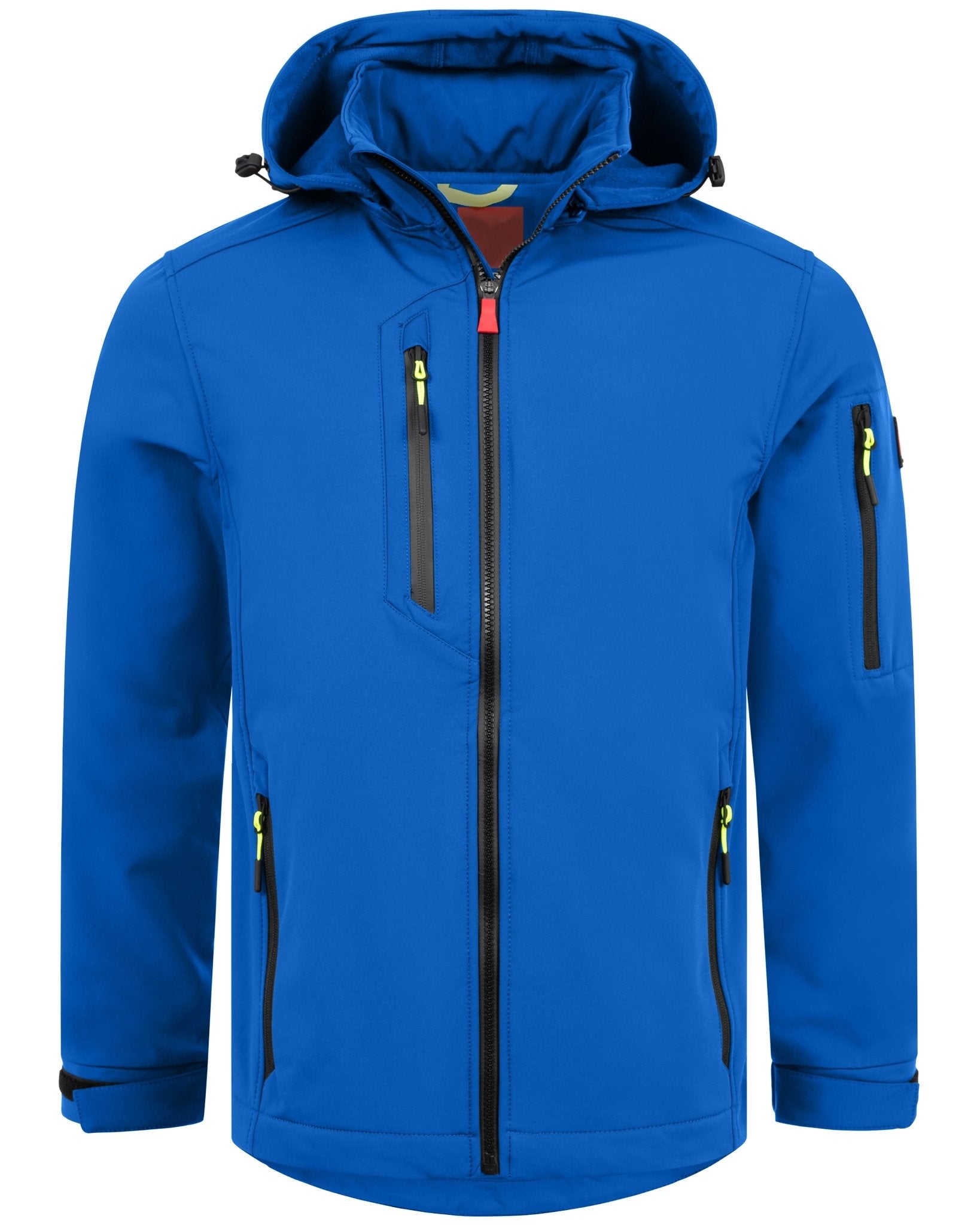 Herren leichte Softshelljacke mit Stehkragen & abnehmbarer Kapuze Creek LIT
