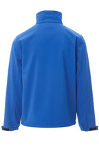 Herren Softshelljacke mit Stehkragen in Anthrazit