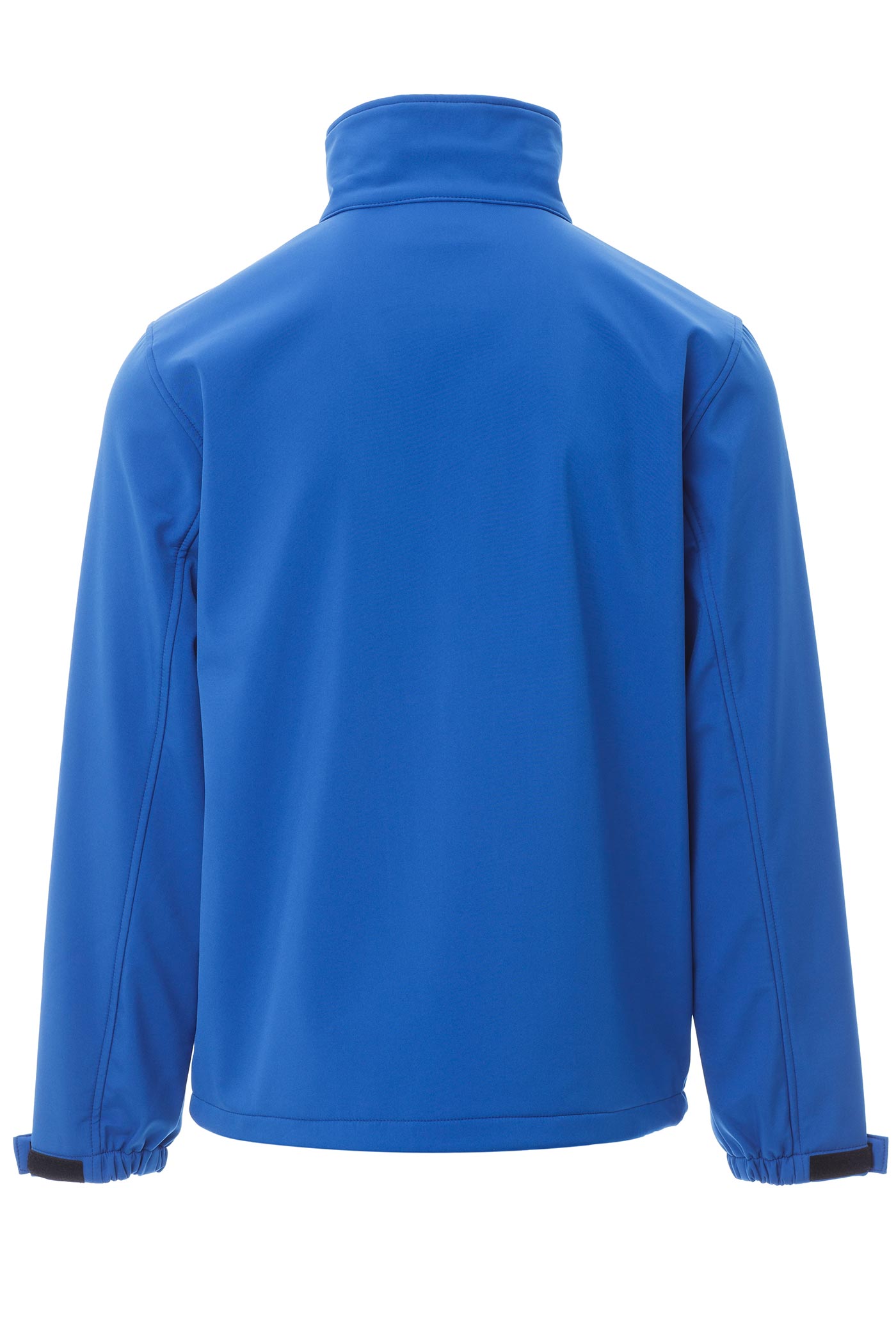 Herren Softshelljacke mit Stehkragen in Anthrazit