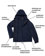 Herren Softshelljacke mit Kapuze Arbeitsjacke Gale