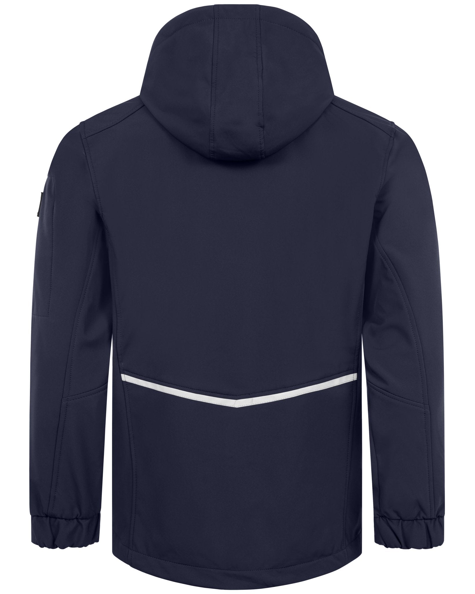 Herren leichte Softshelljacke mit Stehkragen & abnehmbarer Kapuze Creek LIT