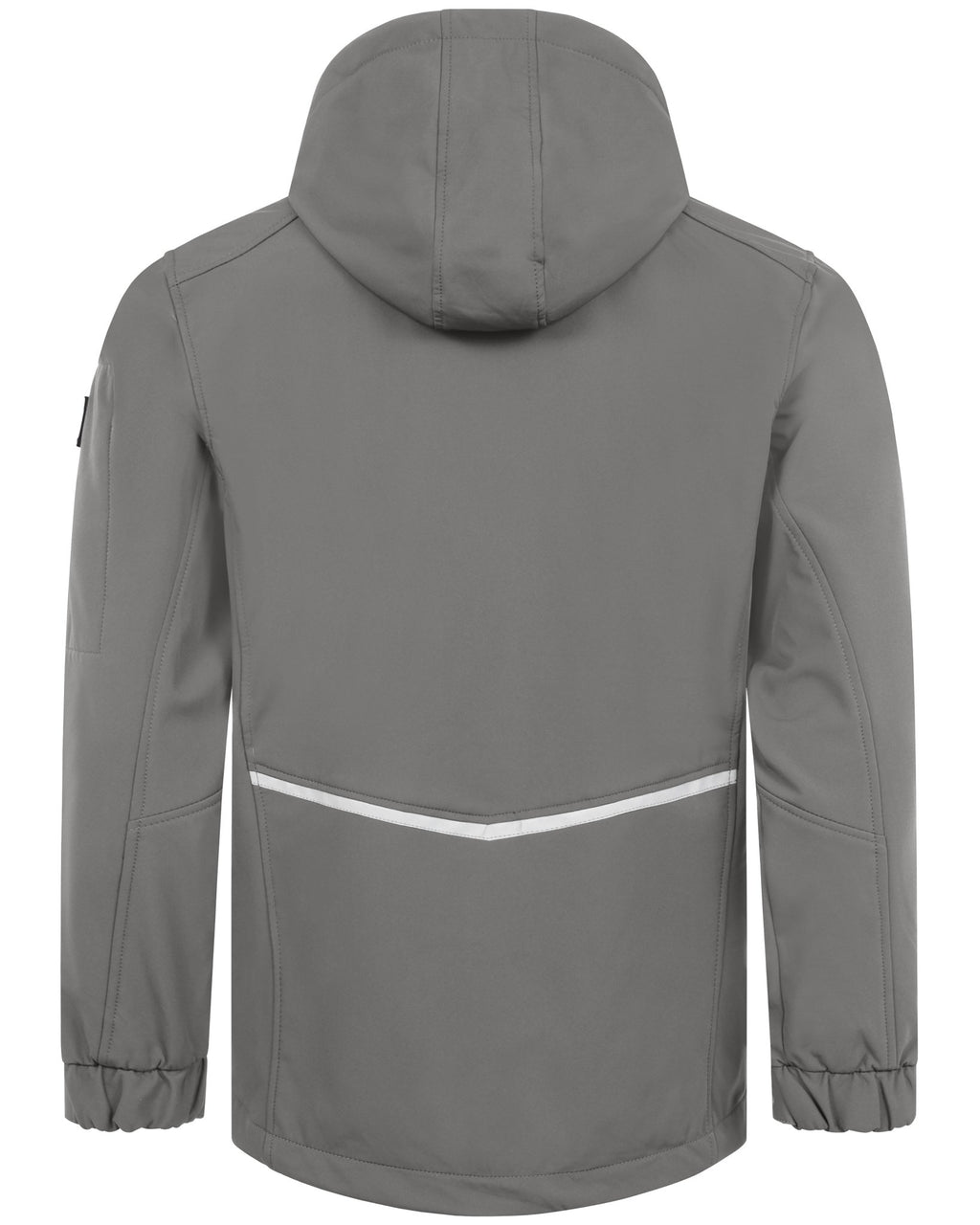 Herren leichte Softshelljacke mit Stehkragen & abnehmbarer Kapuze Creek LIT