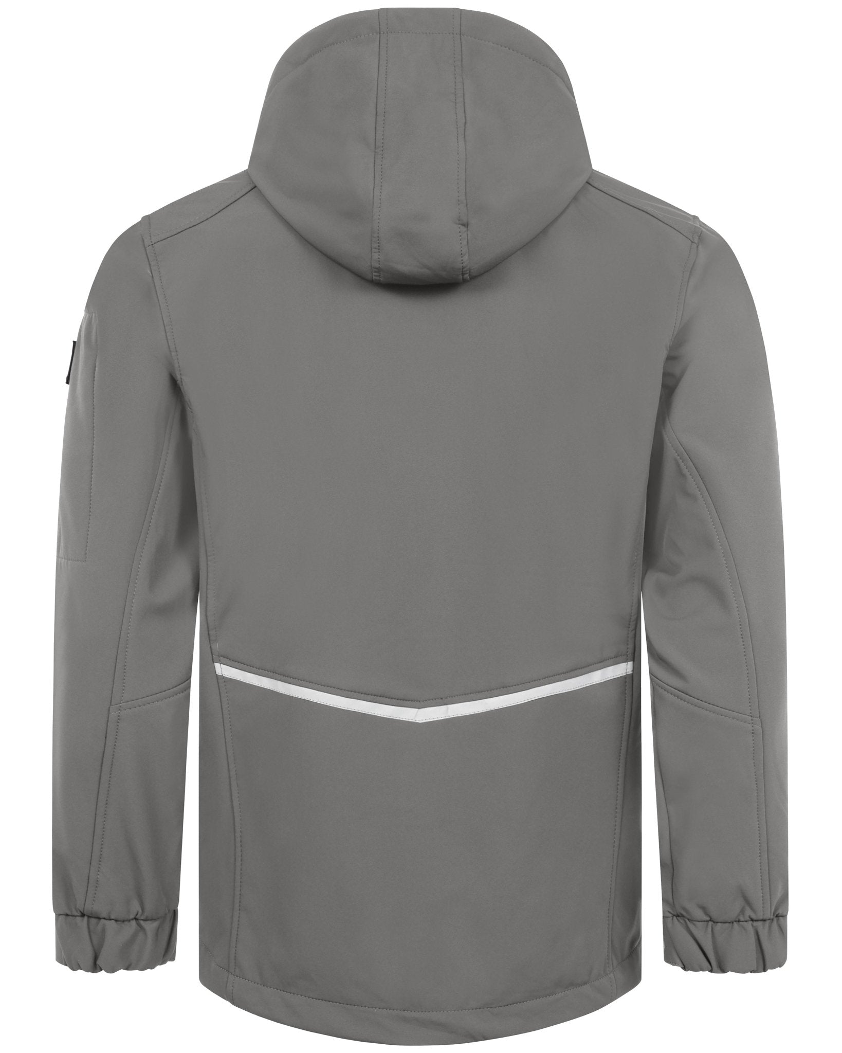 Herren leichte Softshelljacke mit Stehkragen & abnehmbarer Kapuze Creek LIT