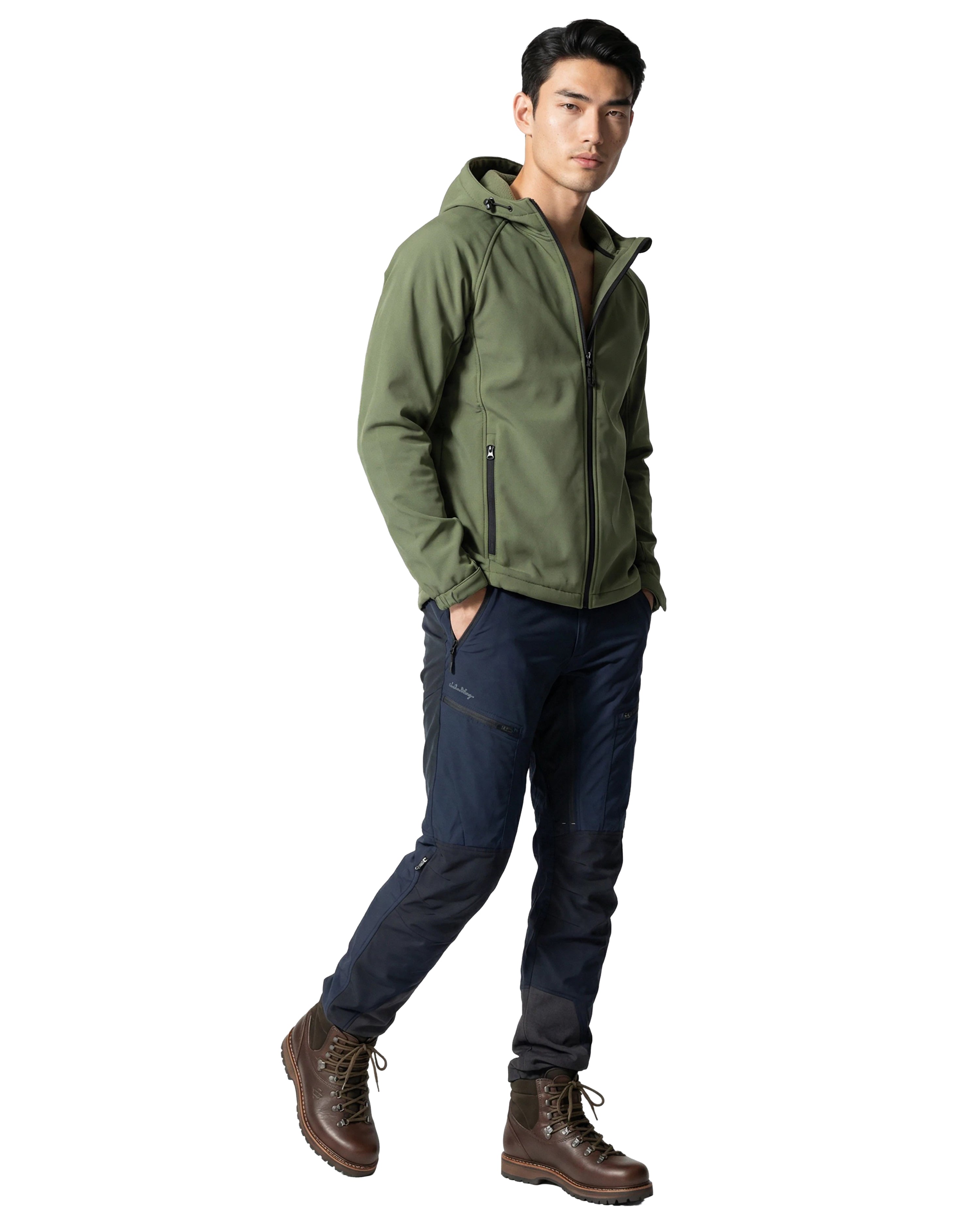 Herren Softshelljacke mit Kapuze Arbeitsjacke Gale