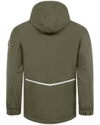 Herren leichte Softshelljacke mit Stehkragen & abnehmbarer Kapuze Creek LIT