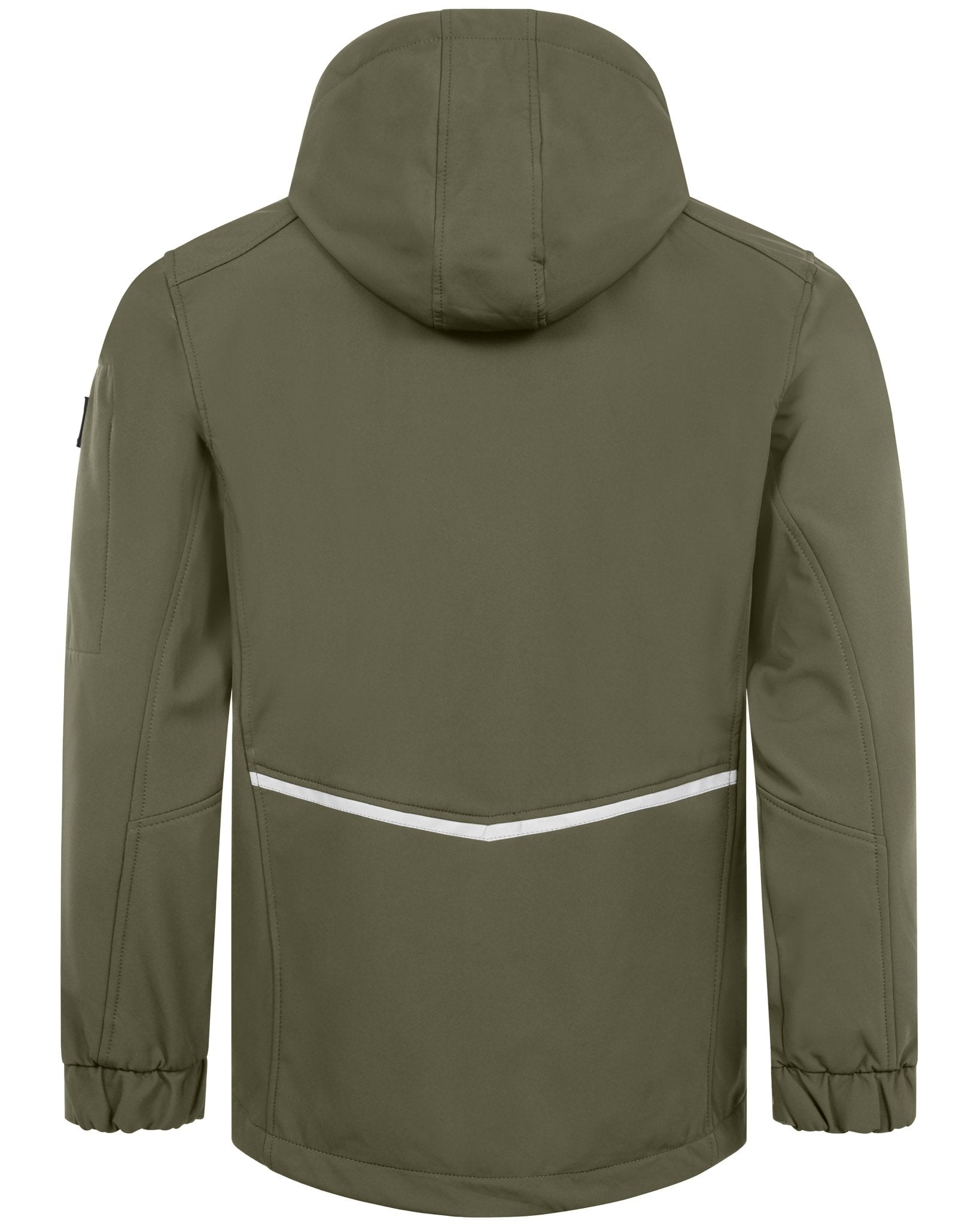 Herren leichte Softshelljacke mit Stehkragen & abnehmbarer Kapuze Creek LIT
