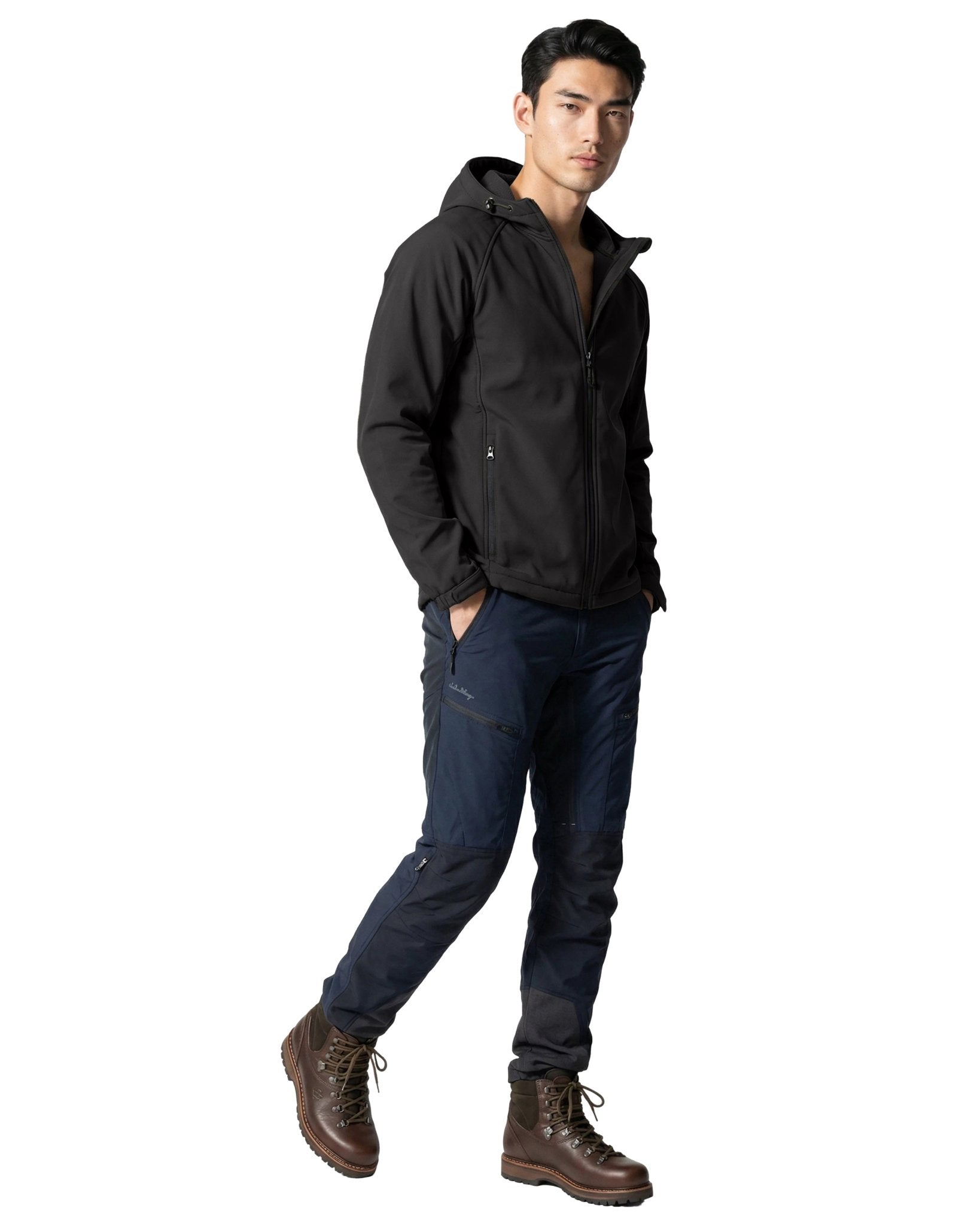 Herren Softshelljacke mit Kapuze Arbeitsjacke Gale