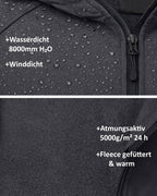 Herren Softshelljacke mit Kapuze Arbeitsjacke Gale