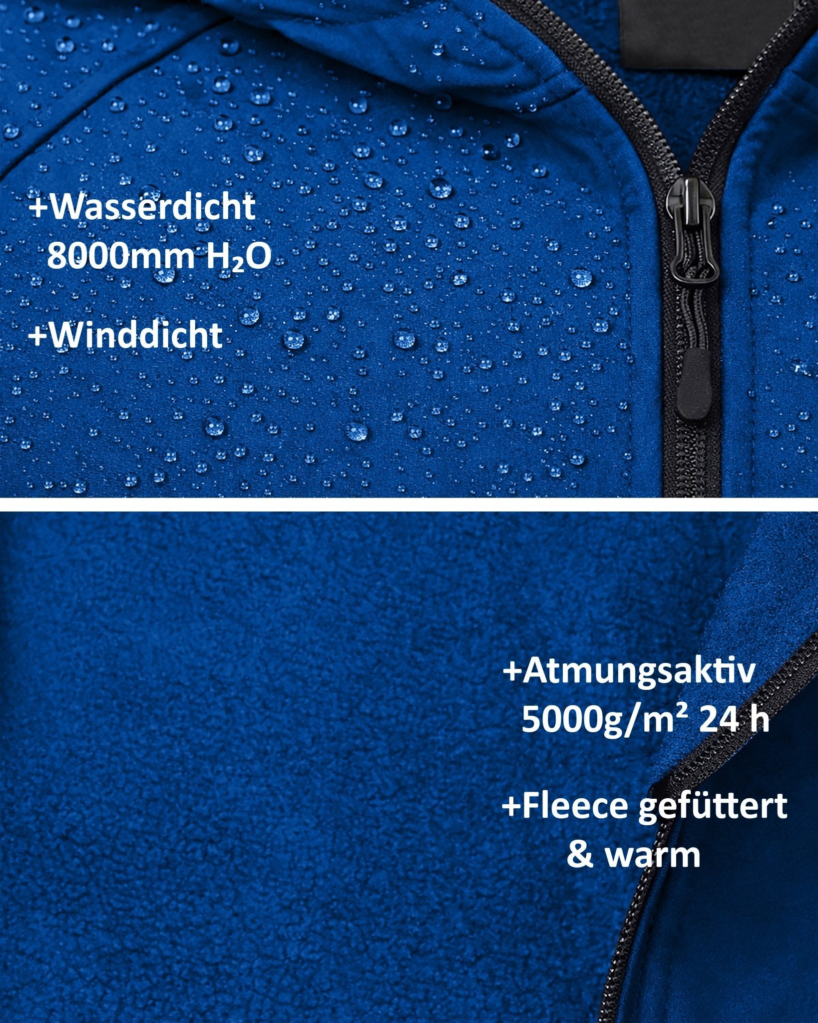 Herren Softshelljacke mit Kapuze Arbeitsjacke Gale