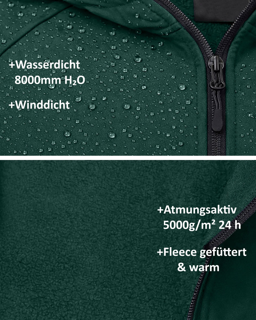 Herren Softshelljacke mit Kapuze Arbeitsjacke Gale