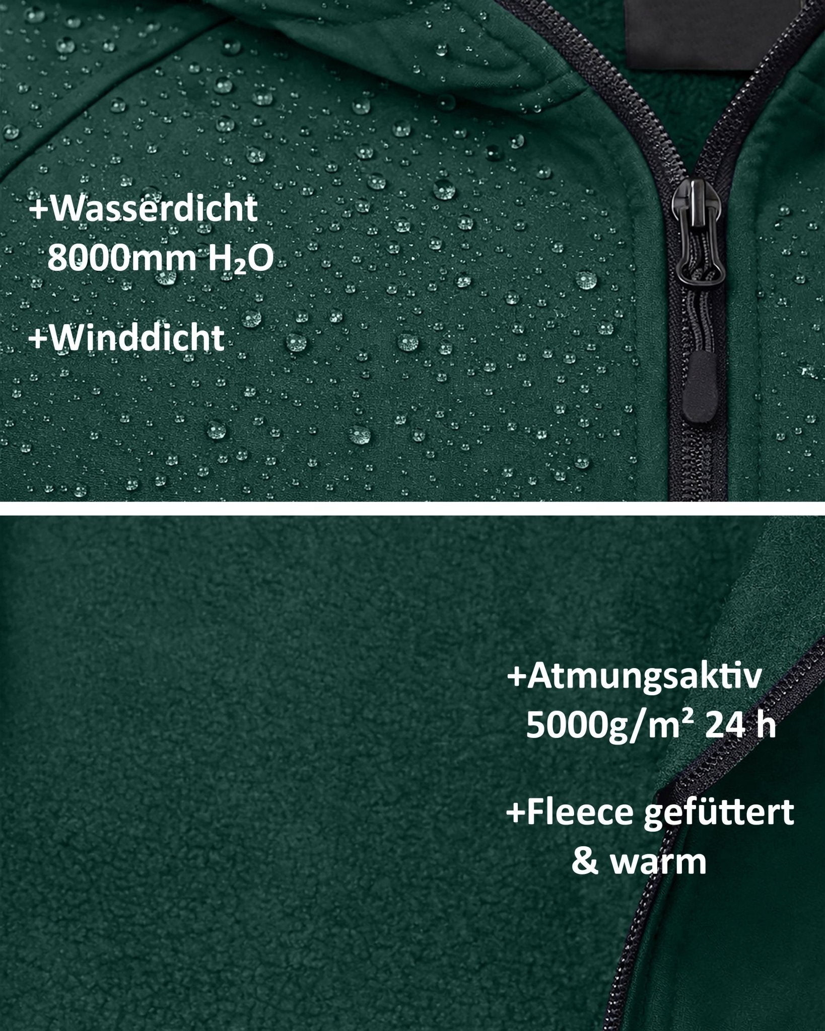 Herren Softshelljacke mit Kapuze Arbeitsjacke Gale