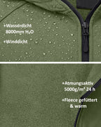Herren Softshelljacke mit Kapuze Arbeitsjacke Gale