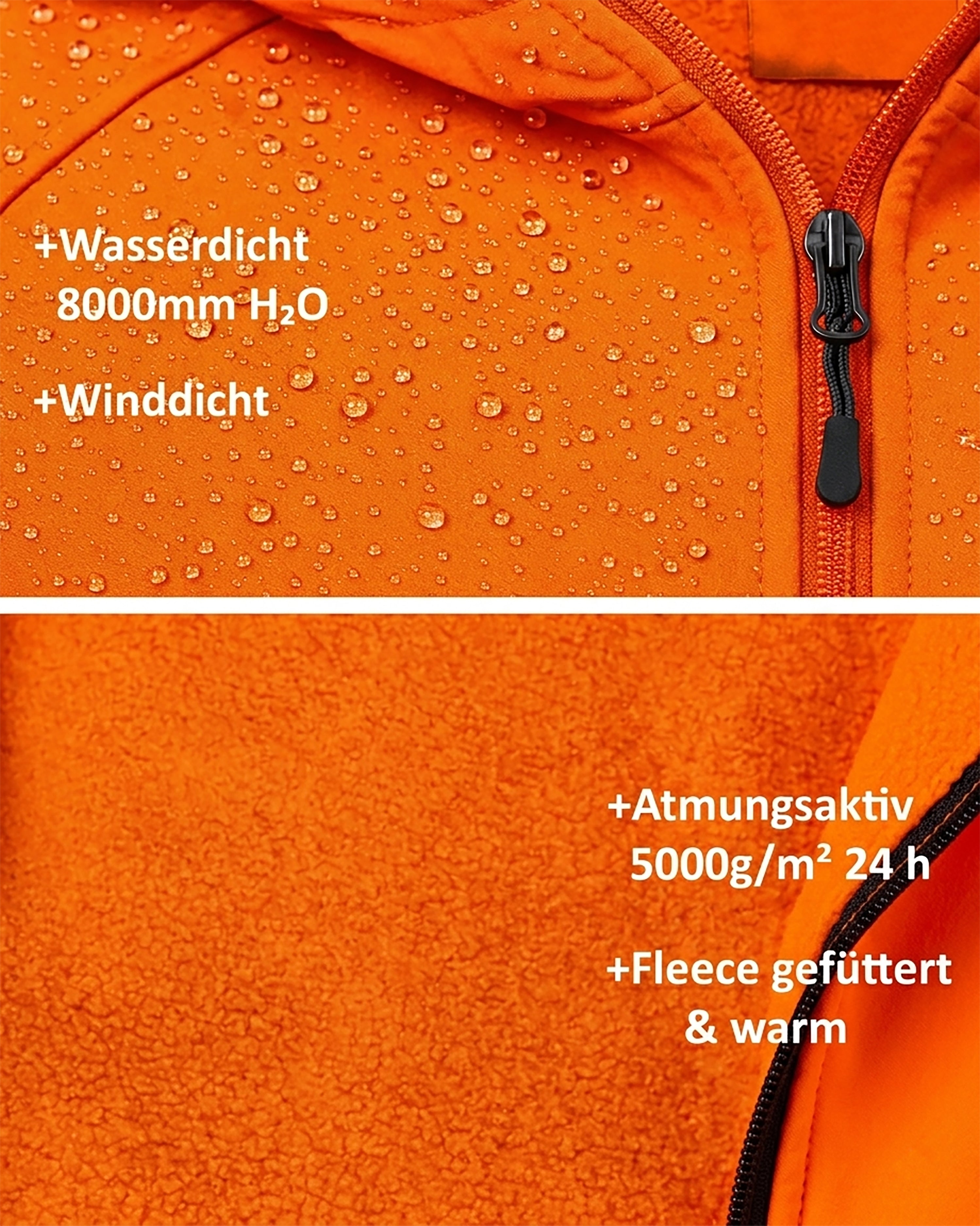 Herren Softshelljacke mit Kapuze Arbeitsjacke Gale