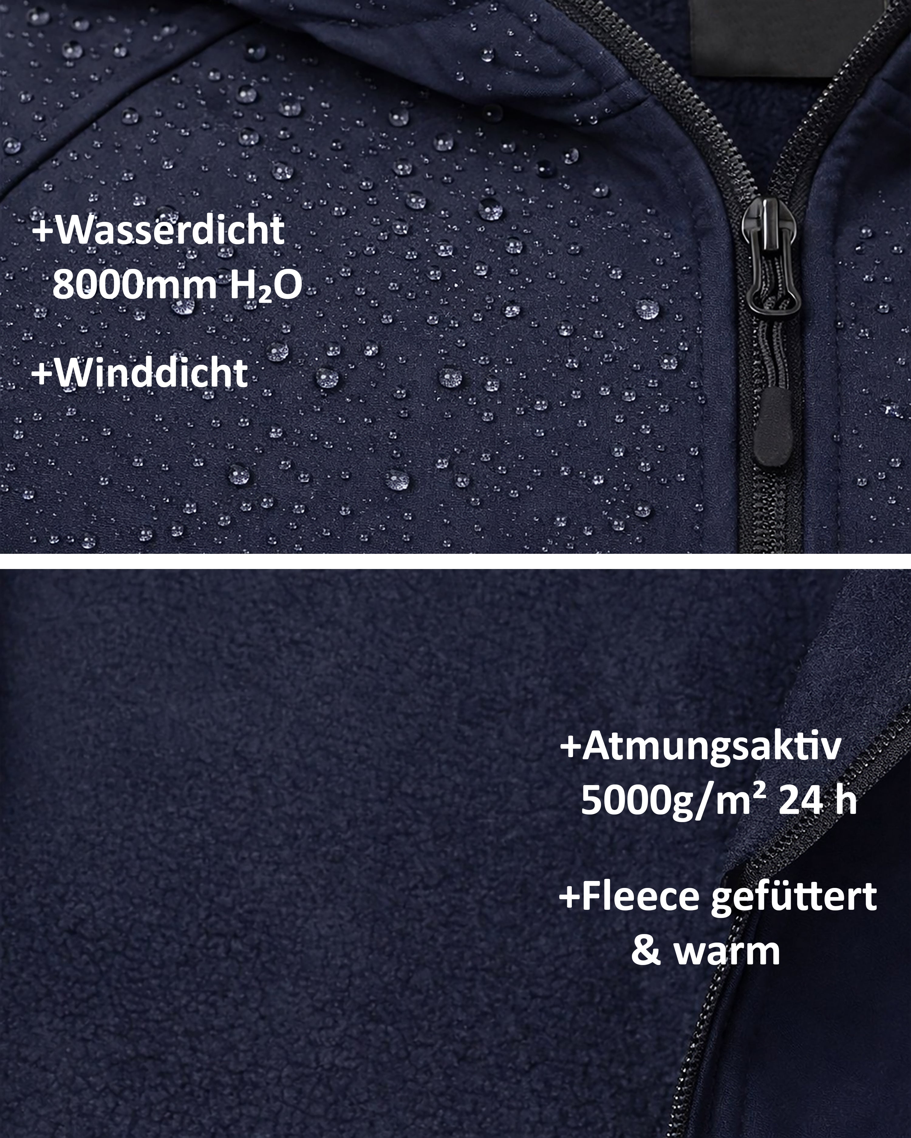 Herren Softshelljacke mit Kapuze Arbeitsjacke Gale