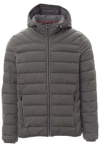 Herren Steppjacke mit Taschen in Anthrazit