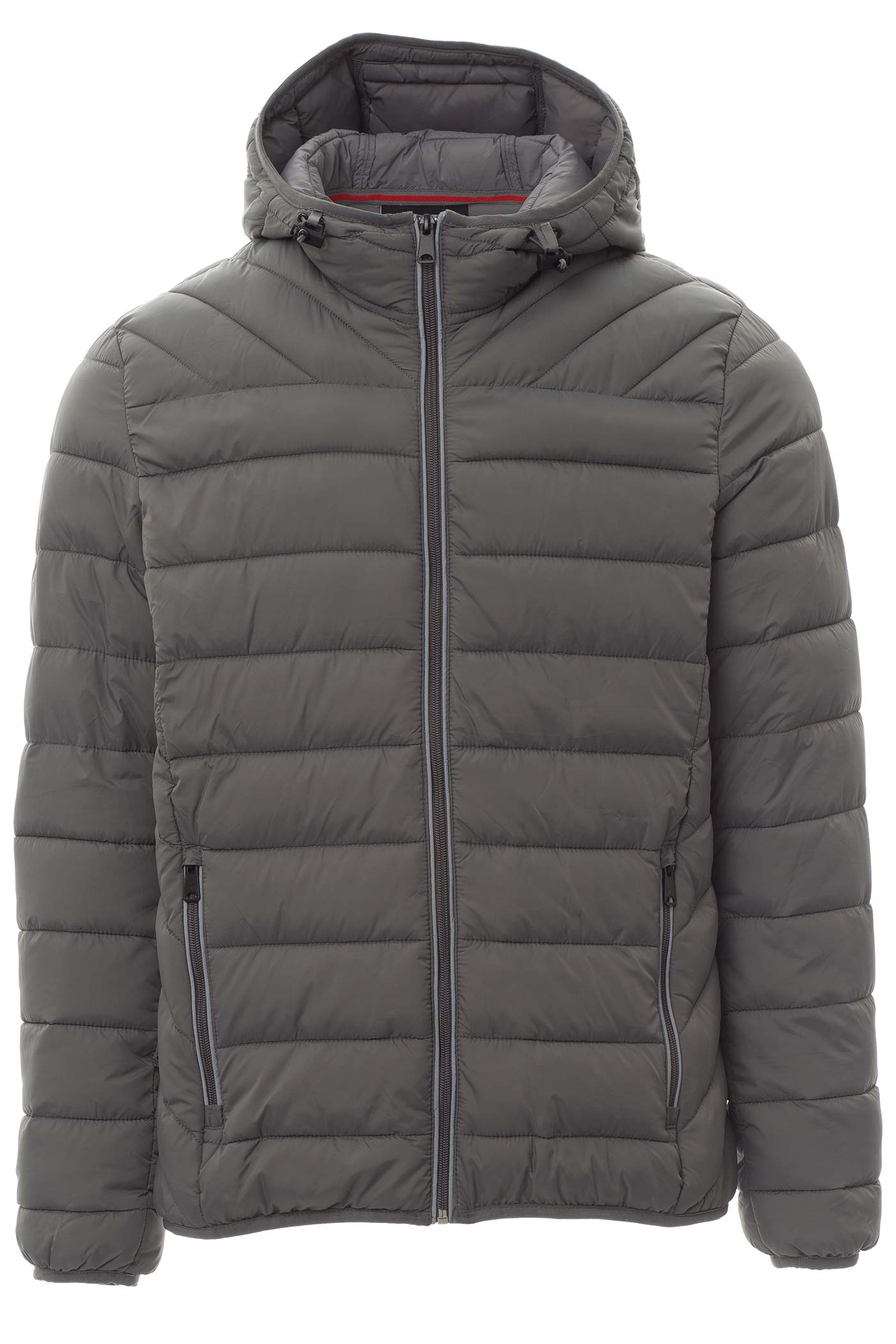 Herren Steppjacke mit Taschen in Anthrazit