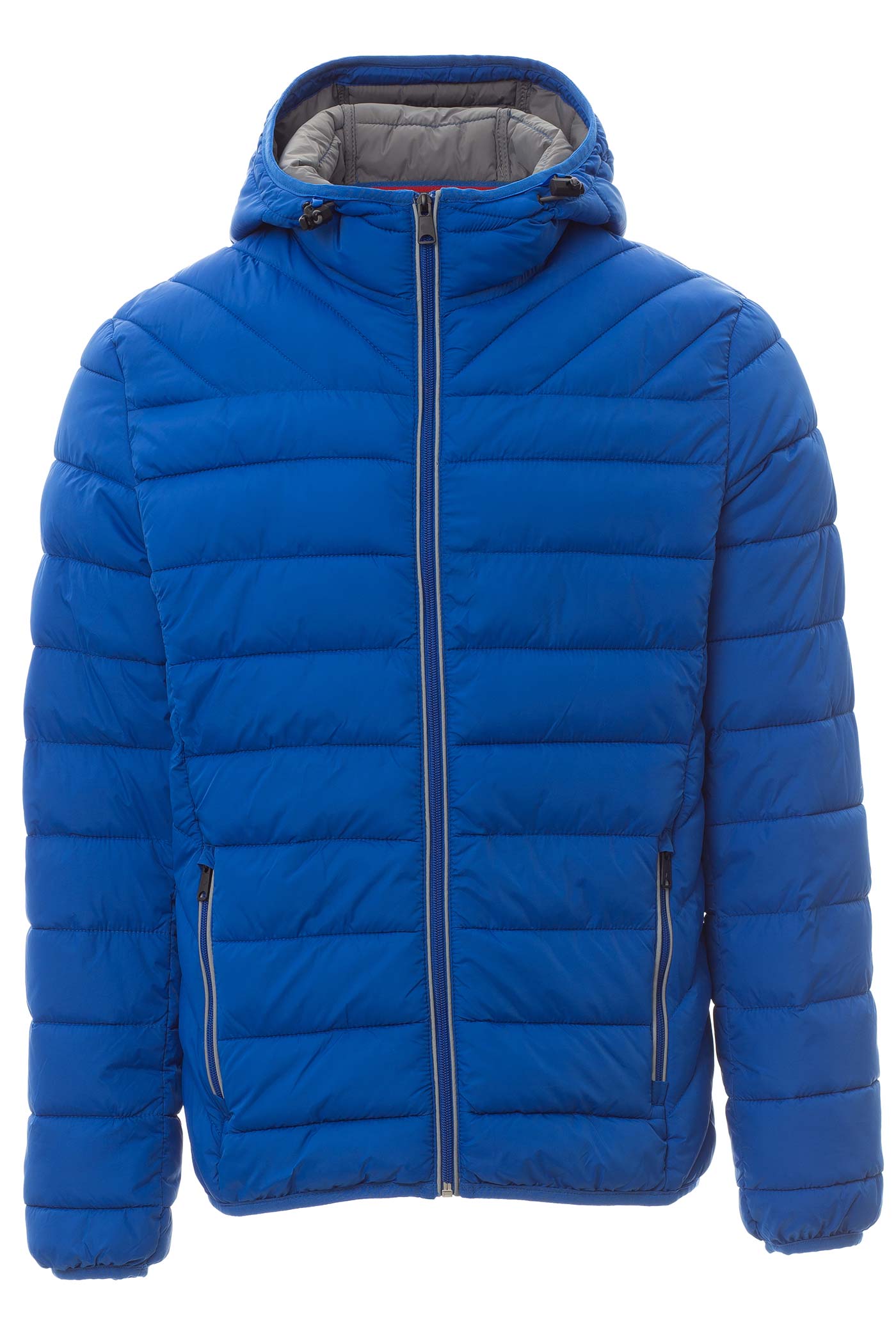 Herren Steppjacke mit Taschen in Blau