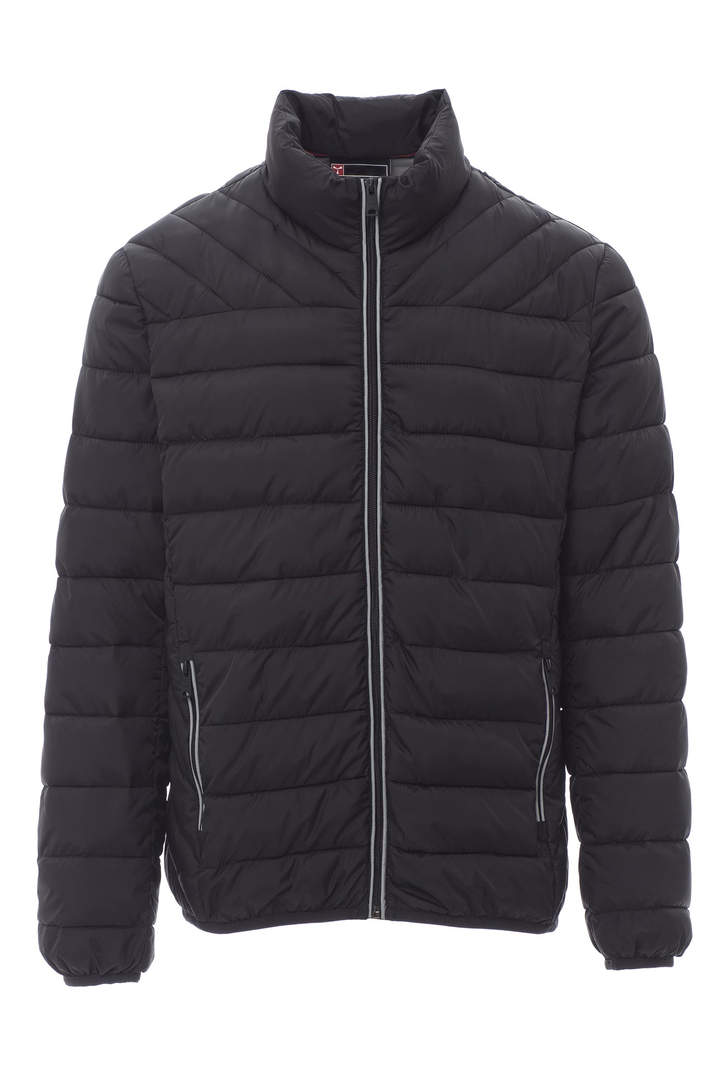 Herren Steppjacke mit Seitentaschen in Schwarz
