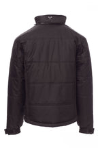 Herren Steppjacke mit Stehkragen in Schwarz