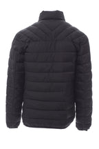 Herren Steppjacke mit Stehkragen in Schwarz