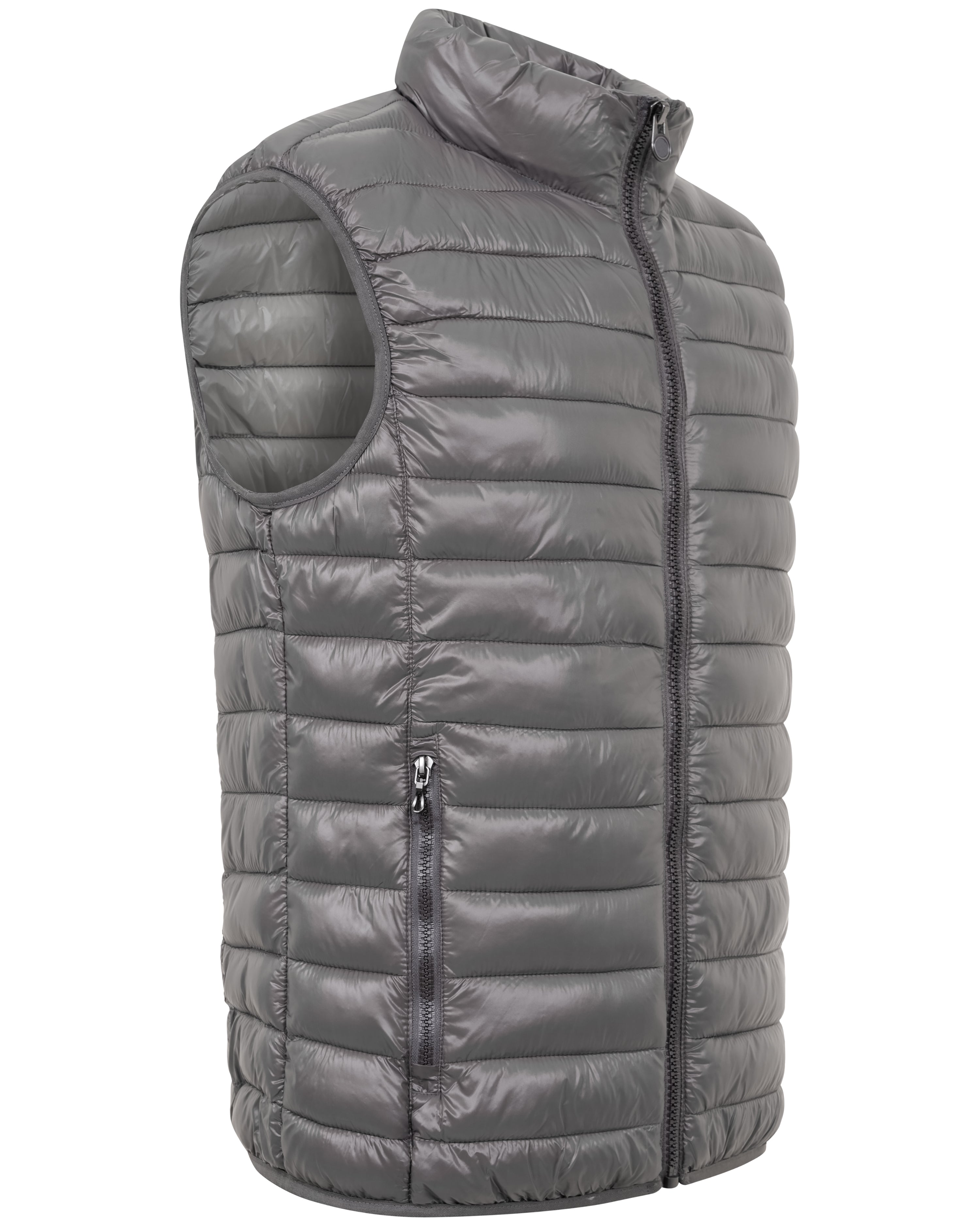 Herren Weste mit Stehkragen Casual