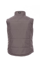 Herren Arbeitsweste gesteppt wattiert mit Stehkragen Anthrazit