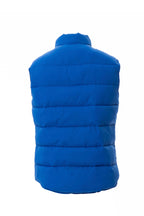 Herren Steppweste mit Stehkragen in Blau