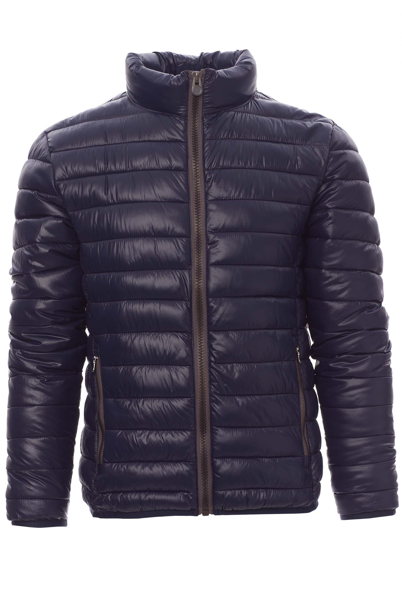 Herren Steppweste mit Stehkragen in Dunkelblau