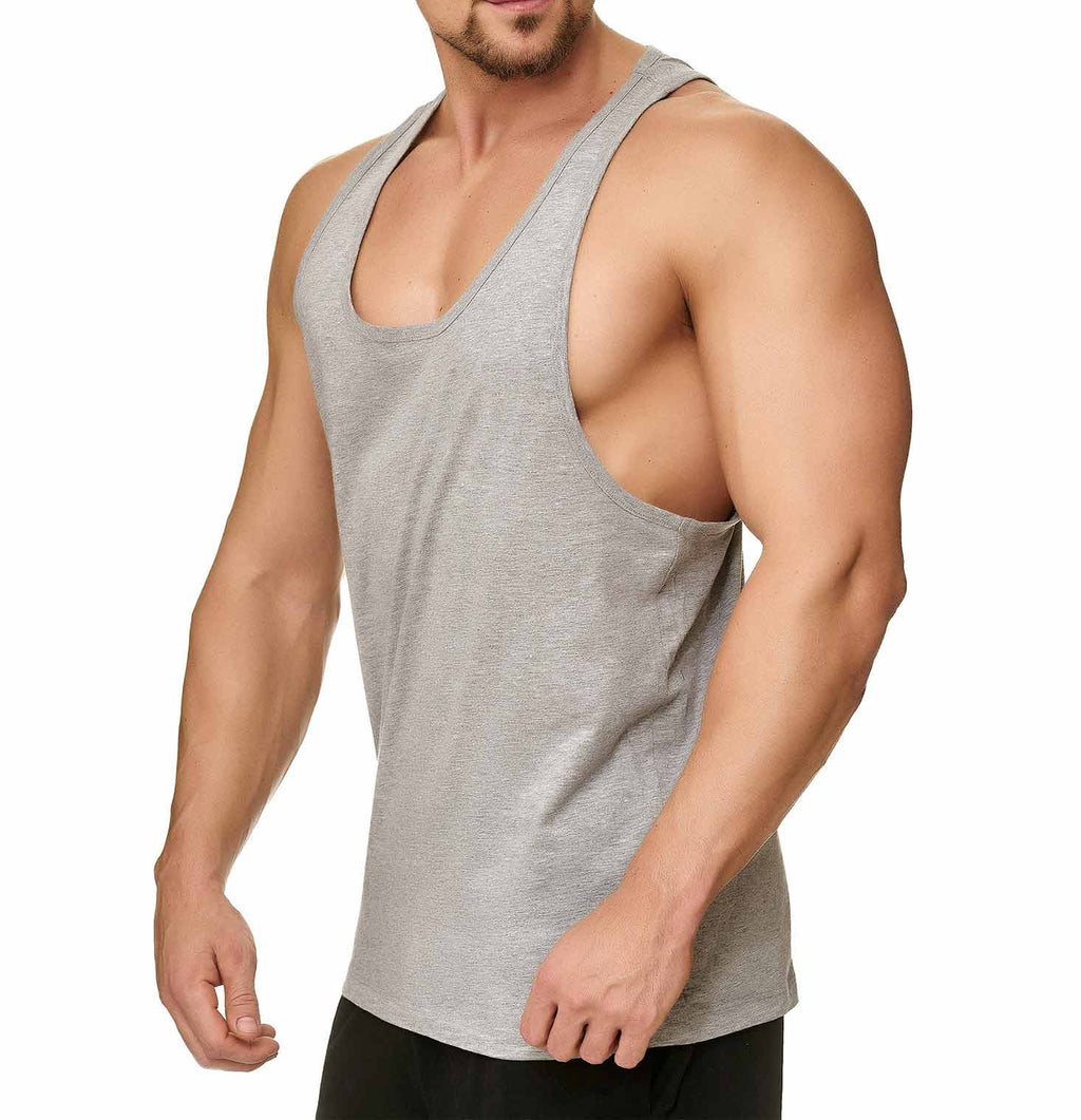 Herren 3er pack Stringer Grau