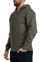 günstige Sweatjacke für Männer in Anthrazit