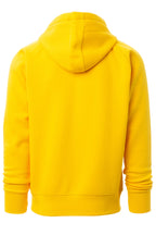 Herren Sweatjacke mit praktischen Seitentaschen in Gelb