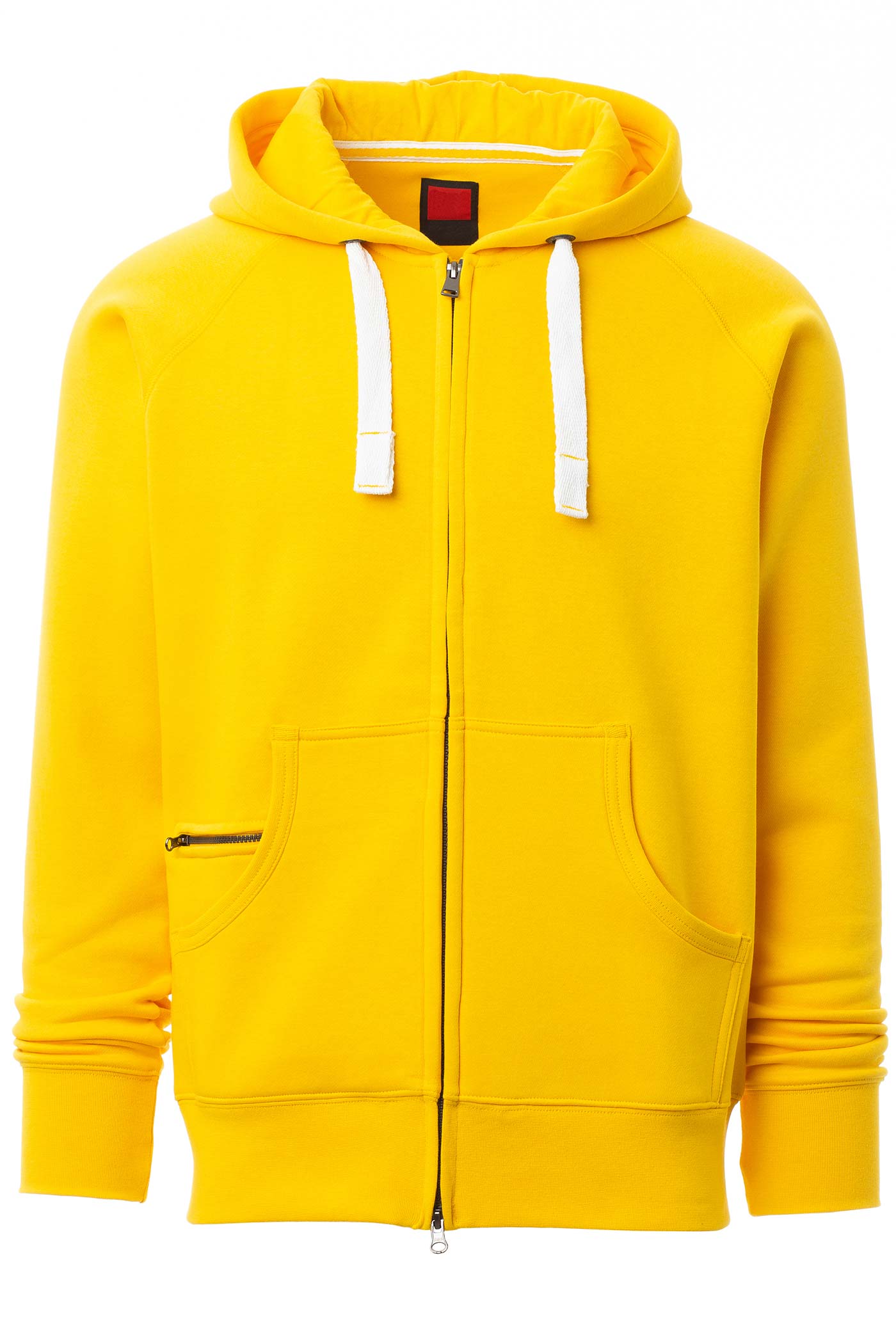 Herren Sweatjacke in großen Größen in Gelb