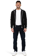 Herren Sweatjacke für sportliche Männer und Jungen in Schwarz