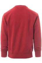 Herren Basic Sweatshirt in großen Größen in Bordeaux