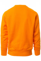 Herren Basic Sweatshirt in großen Größen in Orange