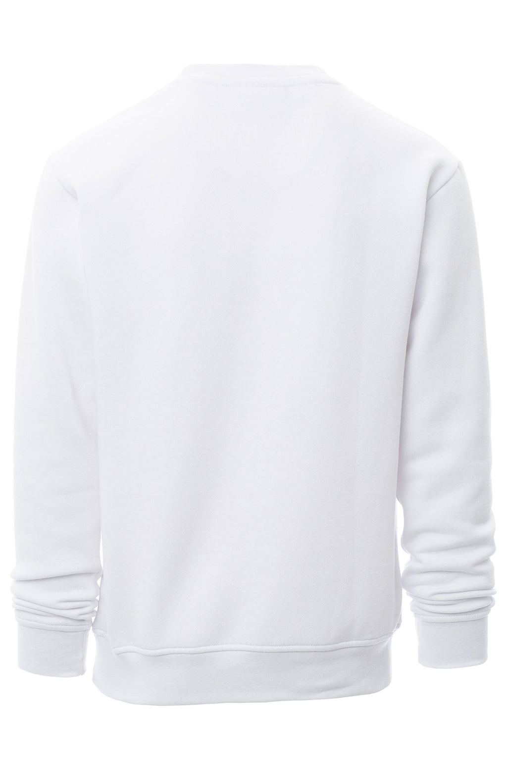 günstiges Basic Sweatshirt in Weiß