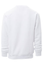 günstiges Basic Sweatshirt in Weiß