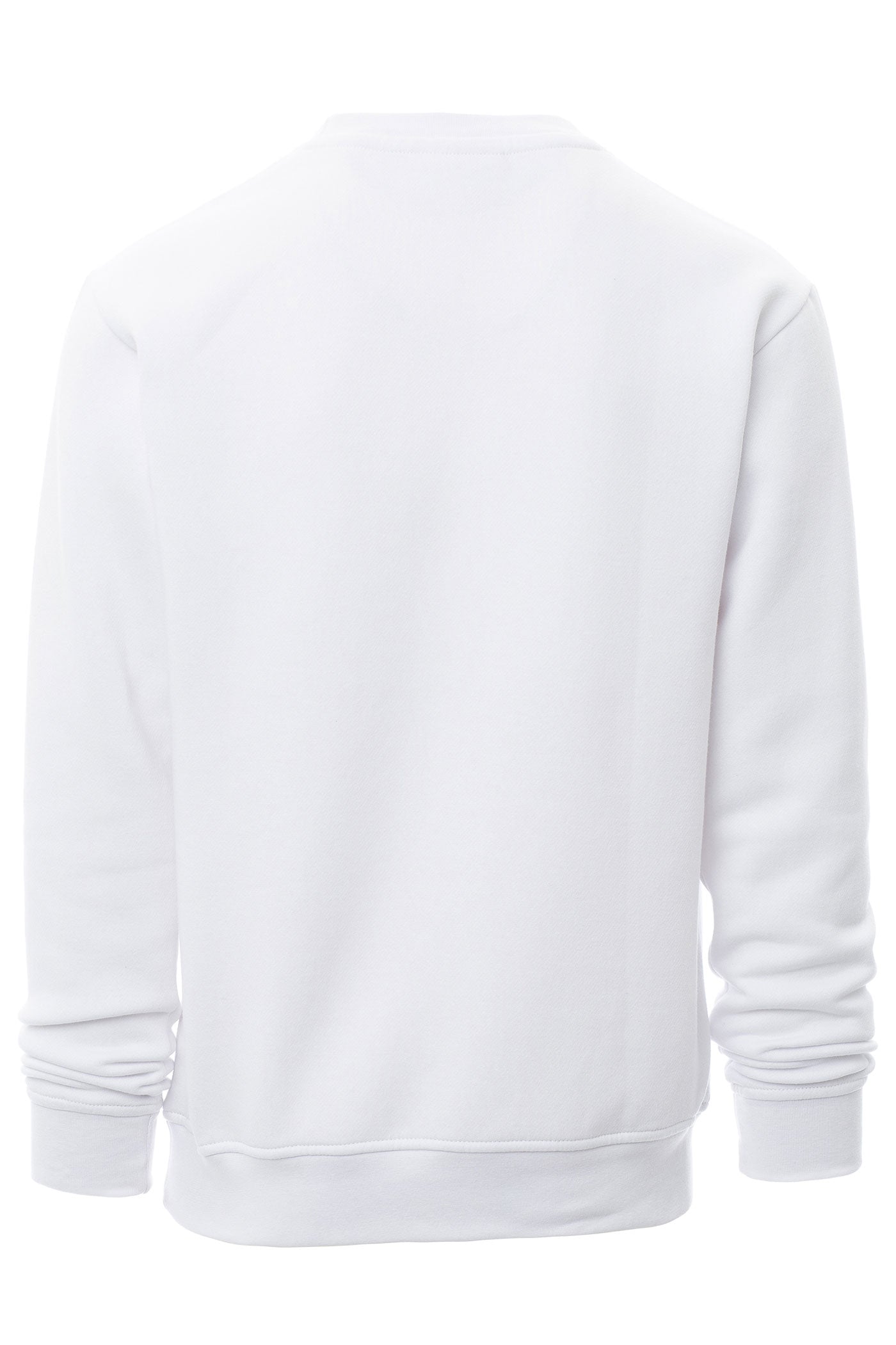günstiges Basic Sweatshirt in Weiß