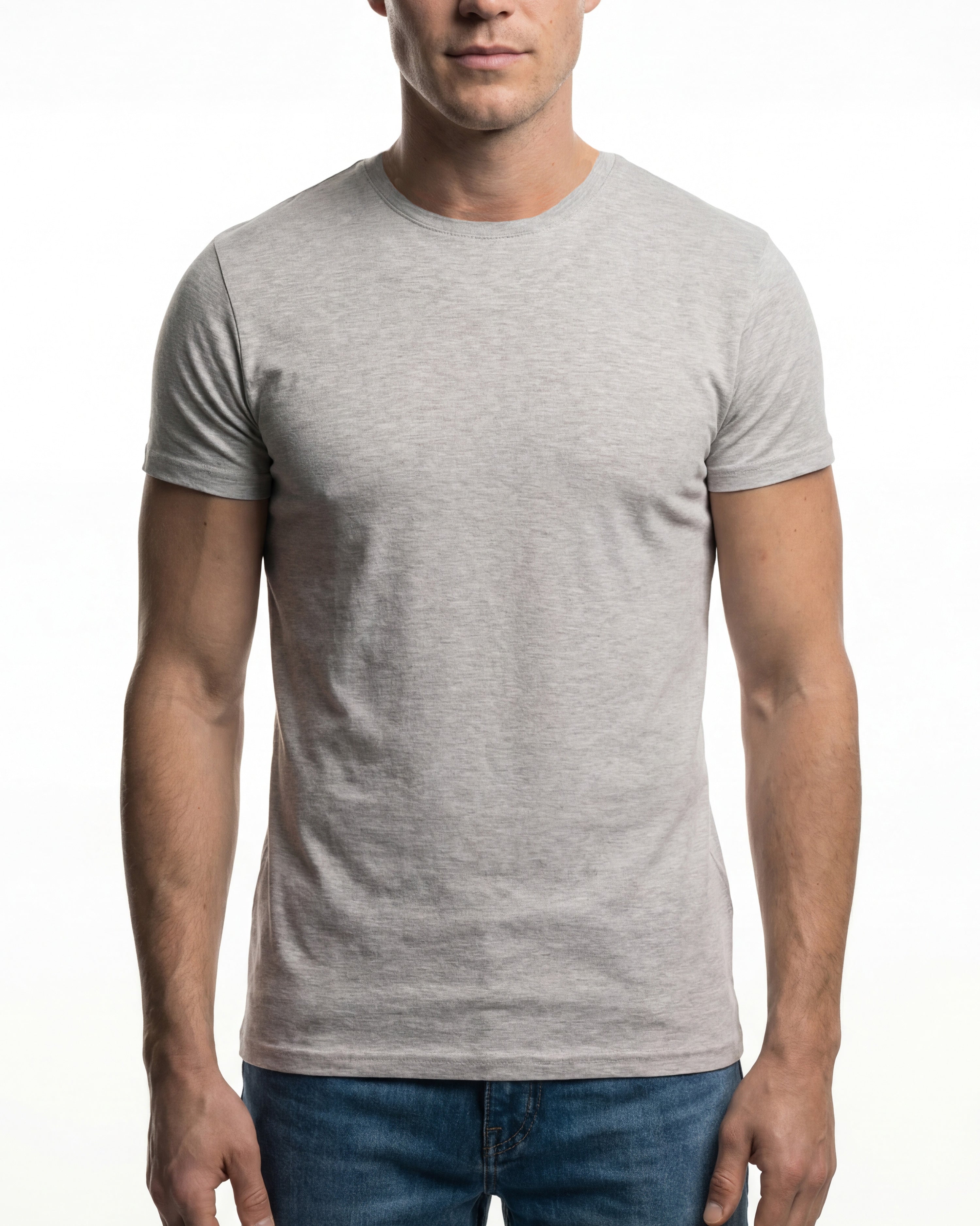 Herren T-Shirt Rundhals Baumwolle – Sunset