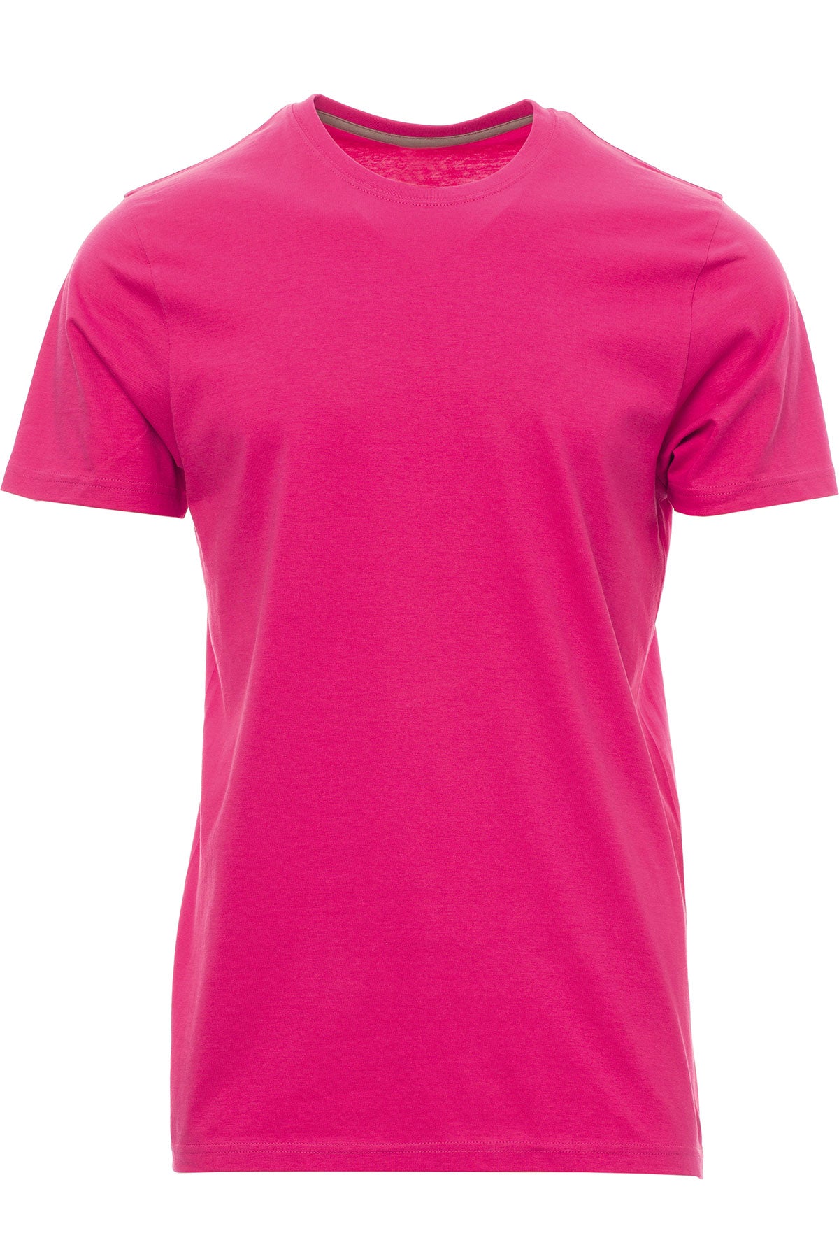 Herren Basic T-Shirt Rundhals Sunset
